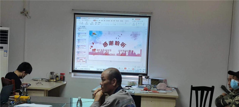 為加強生產安全管理知識 ，賽弗人防組織安全意識培訓
